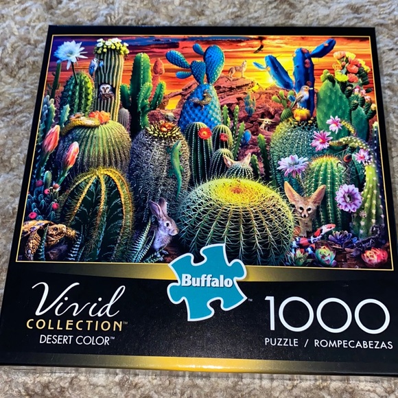 Buffalo Games Other - BUFFALO GAMES "Vivid Collection Desert Color” 1000 🧩 Puzzle